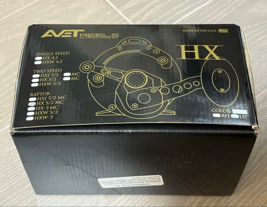 アベット　HX 5/2 MC Raptor左ハンドル