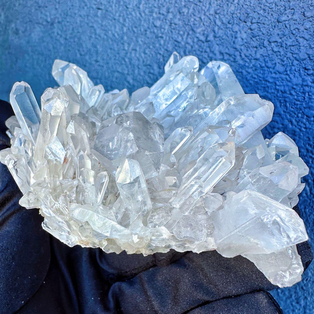 別格高級品❗️希少高透明度❗️浄化❗️超強いパワーキラキラヒマラヤクラスターA1326