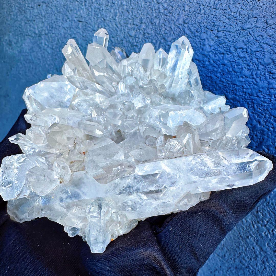 別格高級品❗️希少高透明度❗️浄化❗️超強いパワーキラキラヒマラヤクラスターA1326