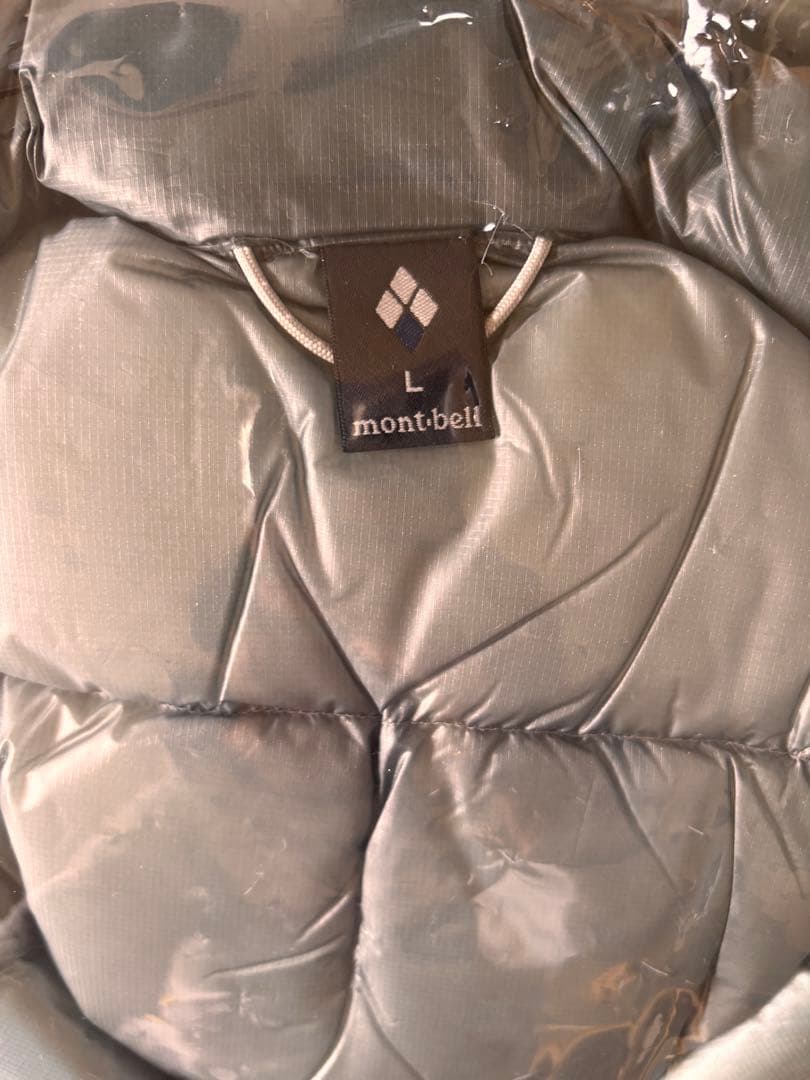 新品　モンベル　プラズマ1000 アルパインダウンパーカー Ｌ