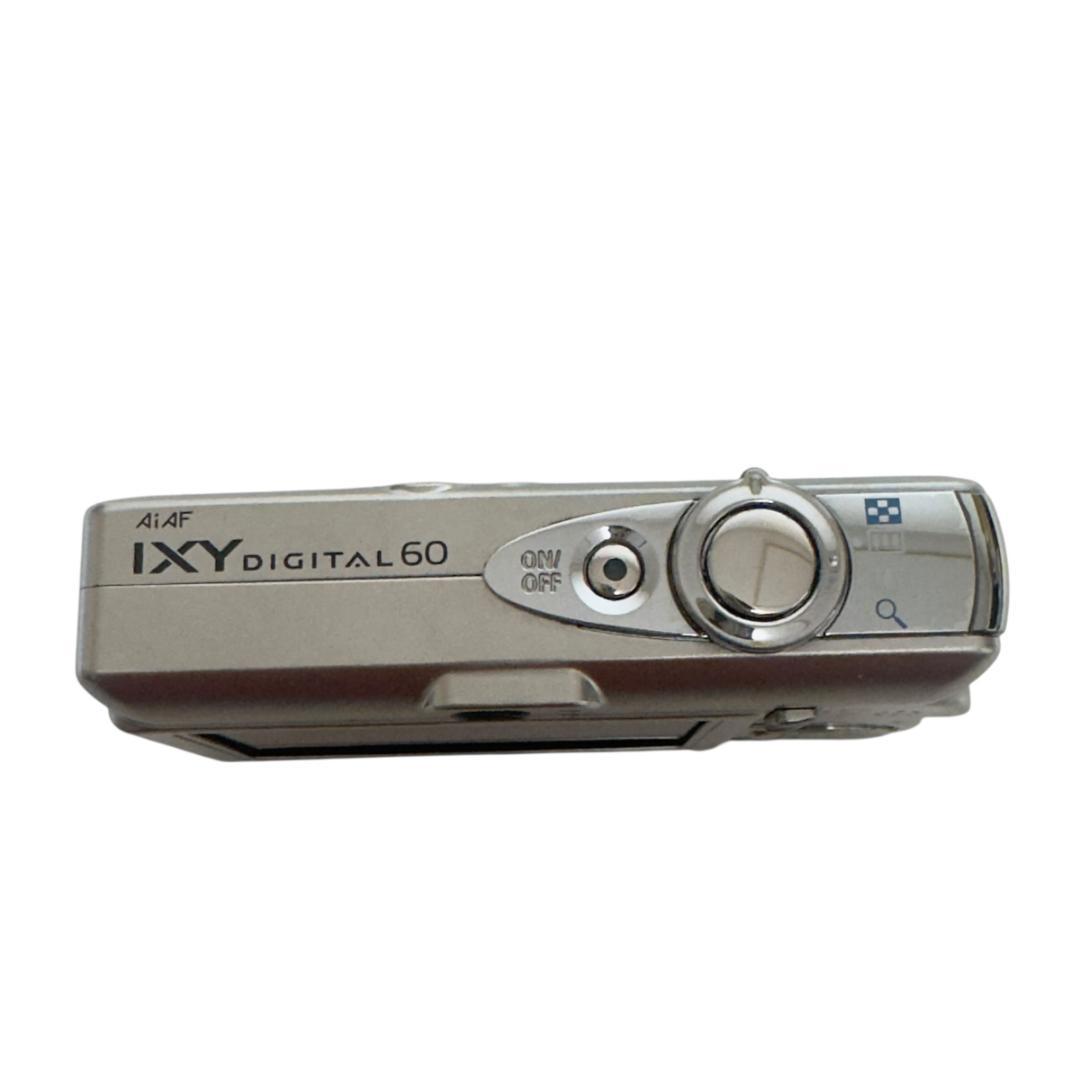 Canon IXY DIGITAL 60 シルバー オールドコンデジ 本体のみ