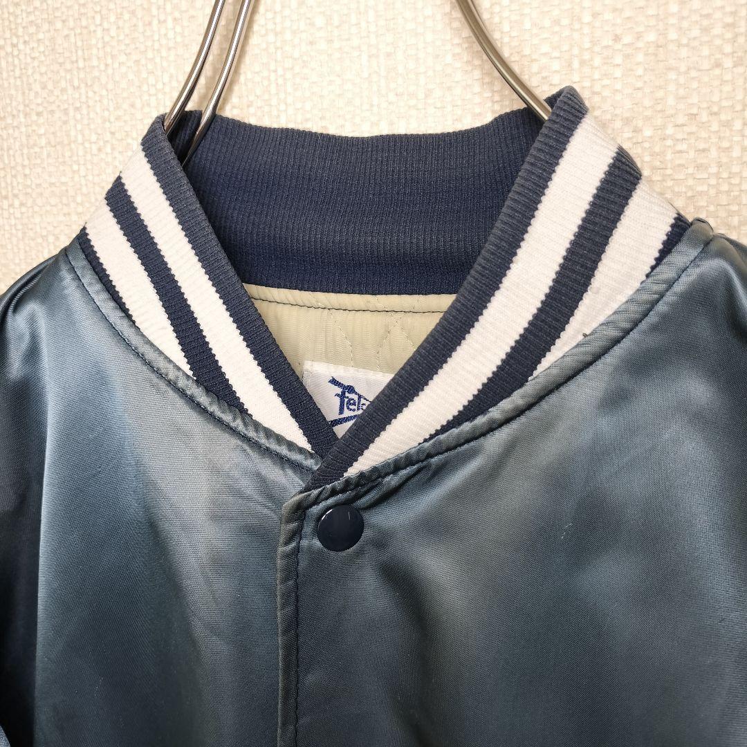 MLB ニューヨーク ヤンキース ヴィンテージ スタジャン 良フェード XL