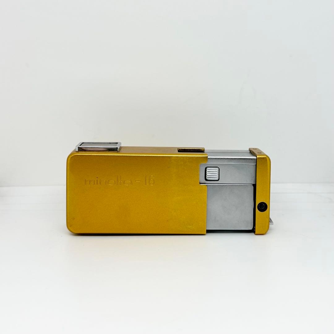 【希少 動作品】MINOLTA-16 ゴールド 豆カメラ 動作確認済み