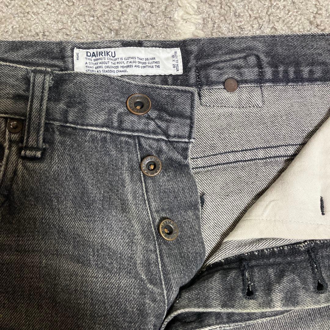 Dairiku フレアレッグデニム 22AW 31インチ