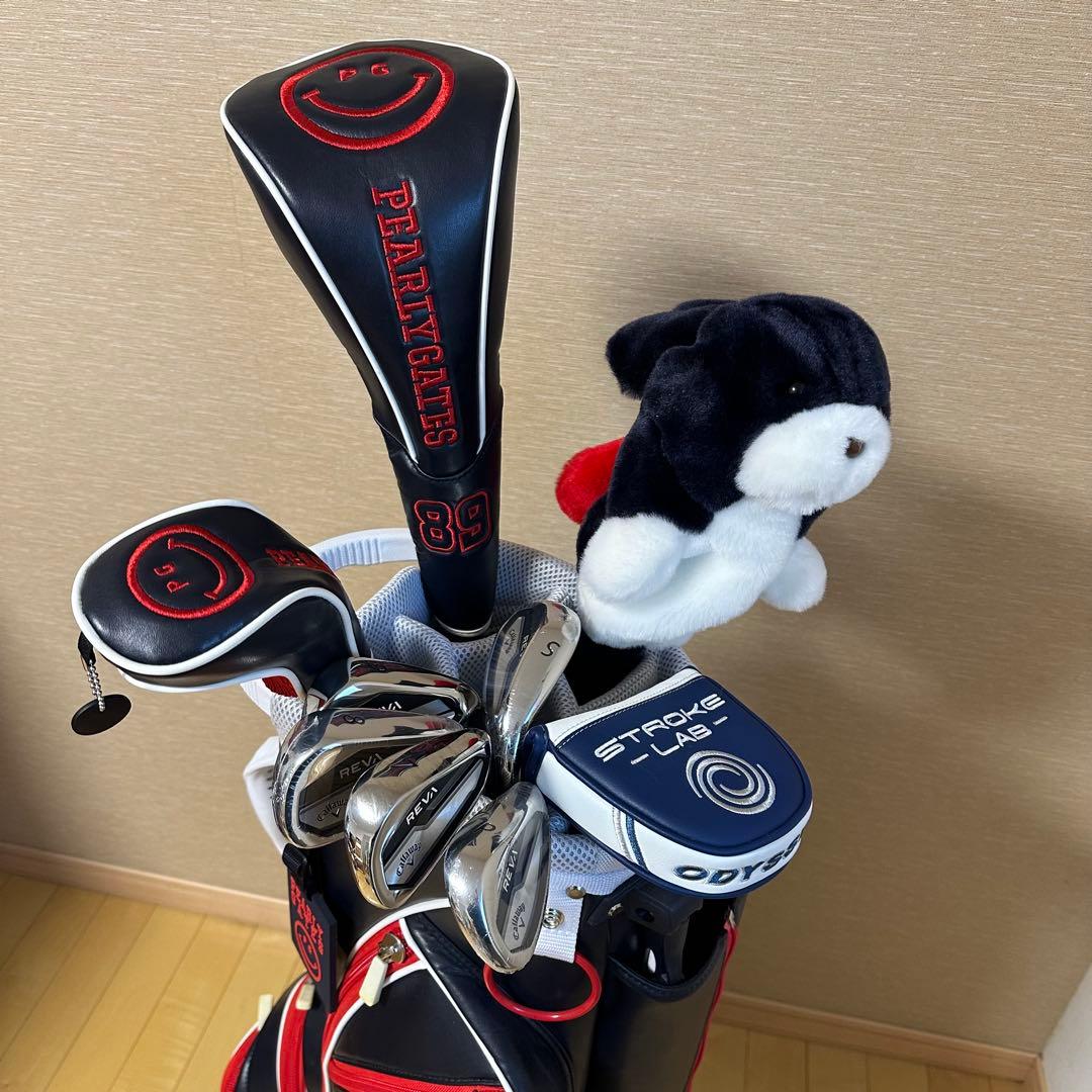 PEARLY GATES キャディバッグ　キャロウェイ　REVAクラブセット