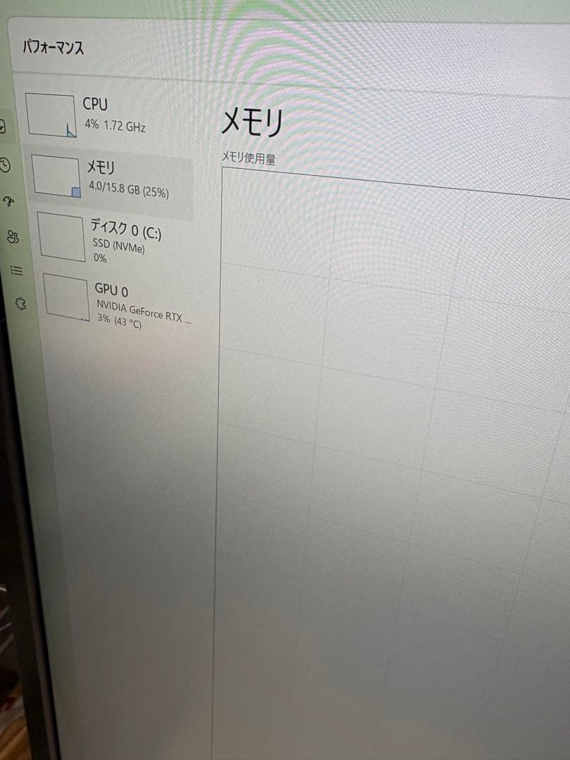 DDR4 メモリー16GB[8GB✖︎2]