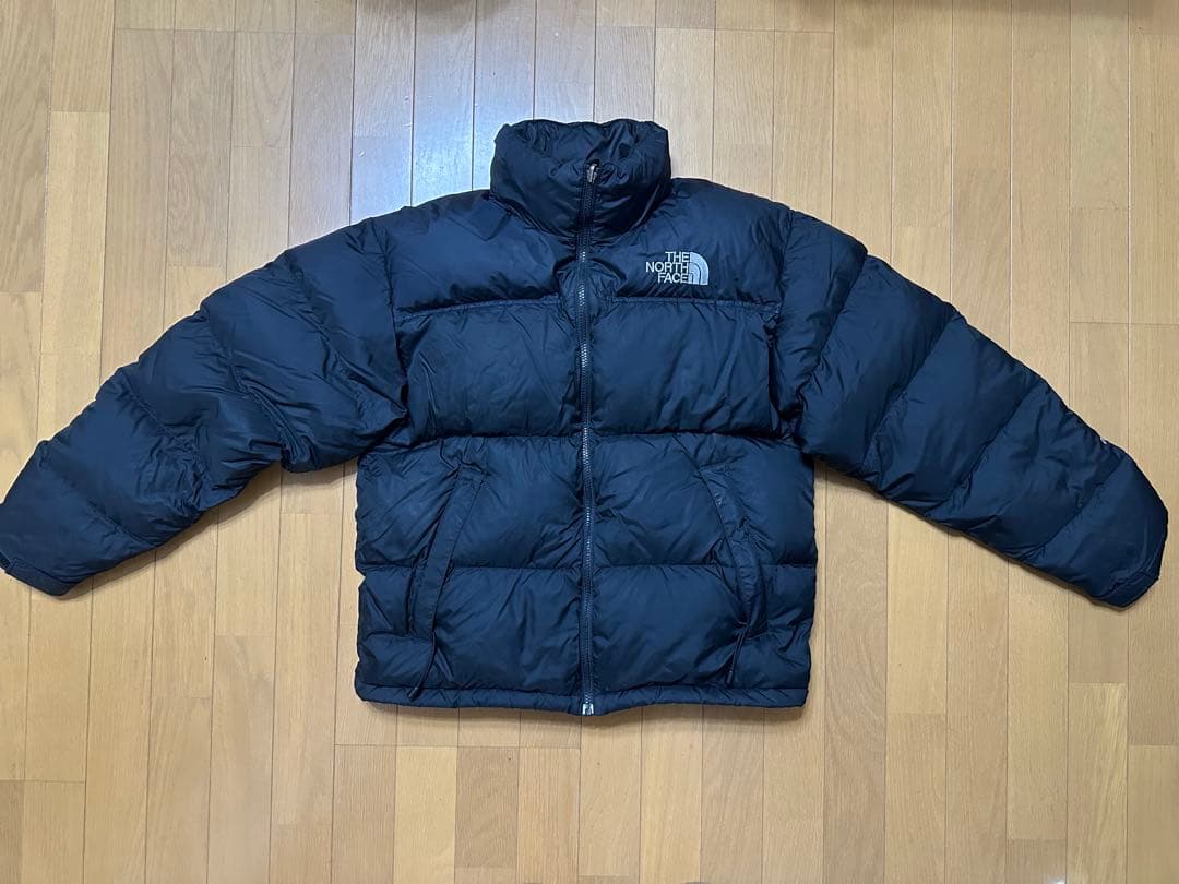 希少 THENORTHFACEノースフェイス ヌプシダウン センターロゴ