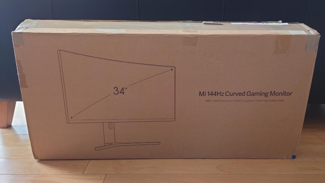 xiaomi(シャオミ) UWQHD 湾曲 ゲーミングモニター　34インチ