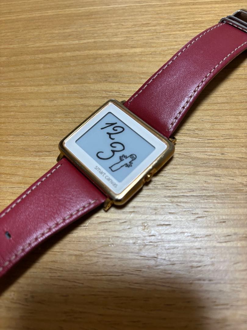 【廃盤スマートキャンバス】ムーミン 赤い時計 貴重