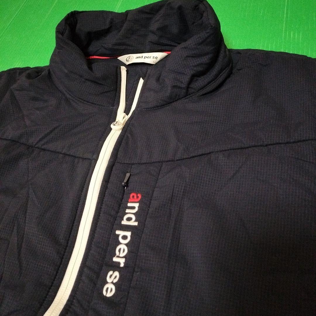 アンパスィ　中綿入りジャケット　メンズLサイズ