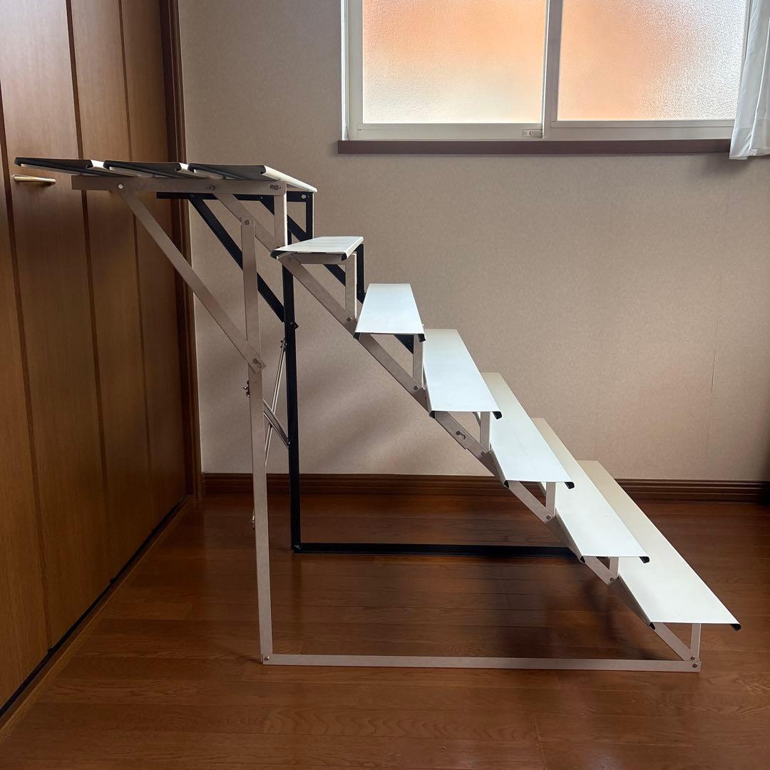 スチール製 雛壇 7段 30号アカセひな祭り 組立説明書付き