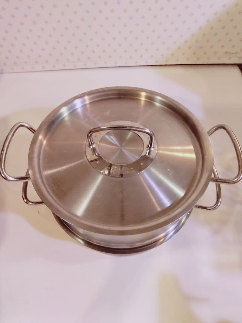 Fissler フィスラー 両手鍋 蒸し器 スチーマー約24cm