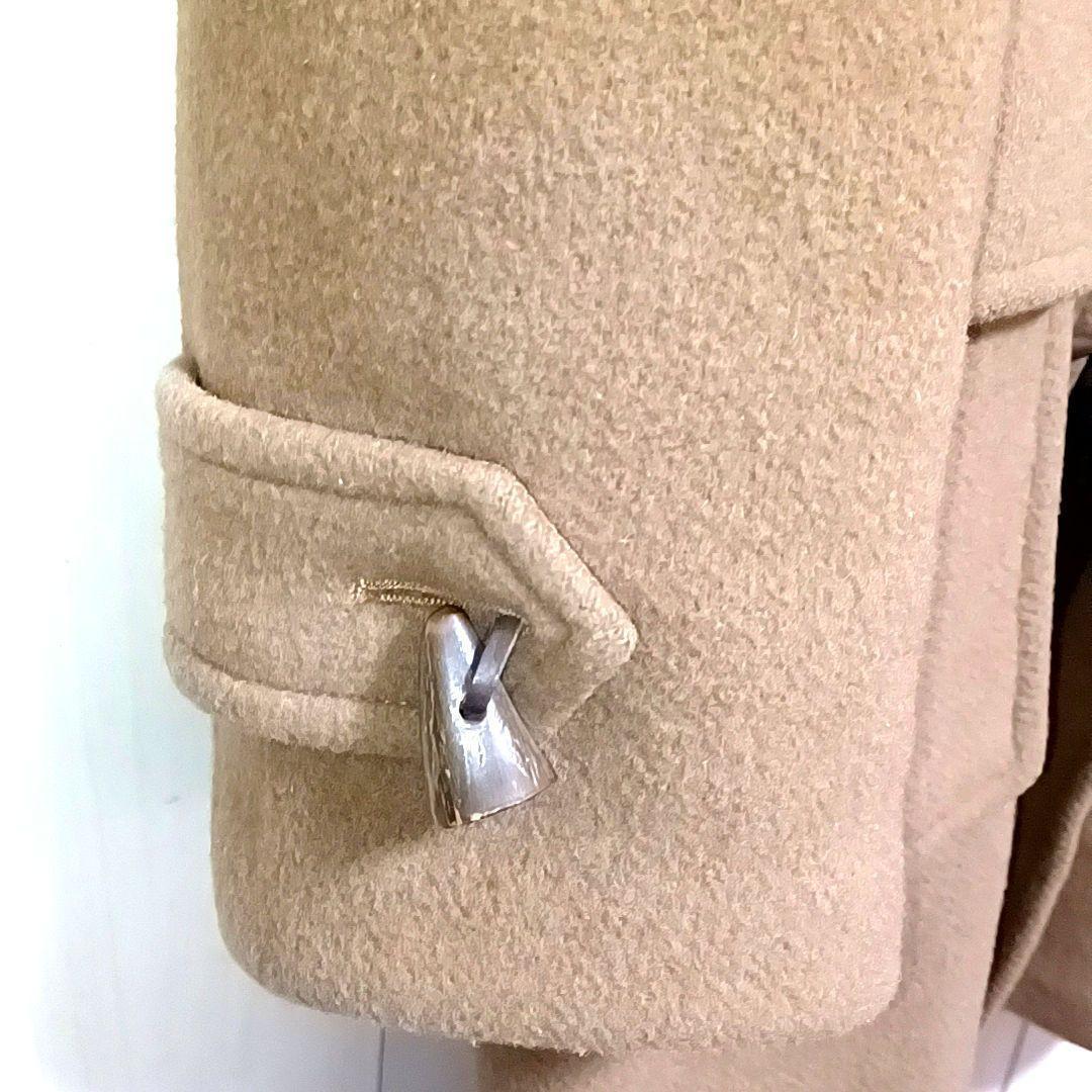 英国製★XL　Burberry　バーバリー　ノバチェック　ウール　ダッフルコート