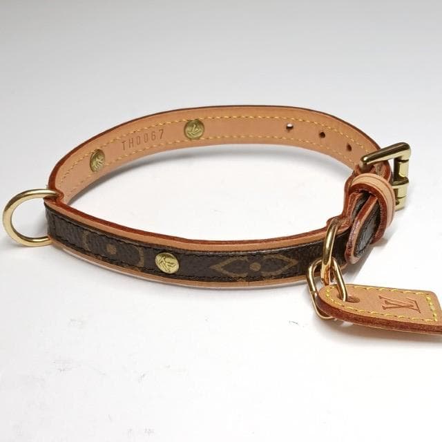 美品 ルイヴィトン 首輪 カラー 小型犬 M58072 コリエバクスターPM①