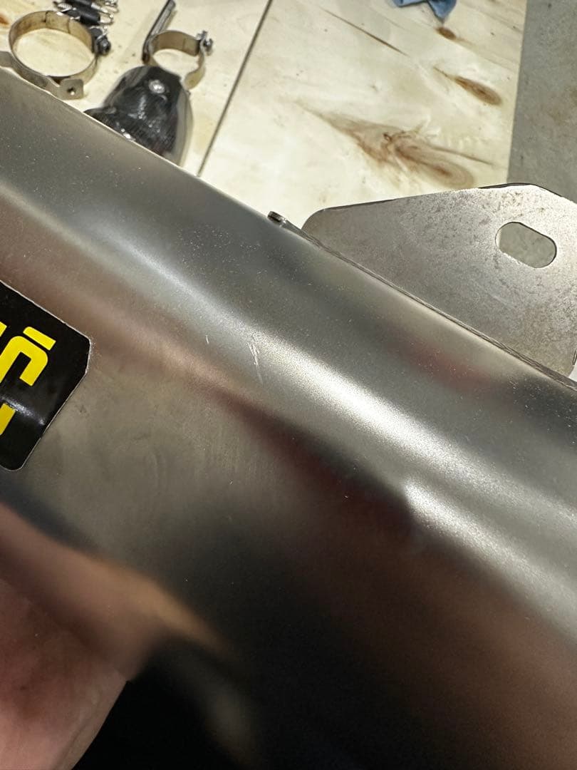  G310R用　Akrapovic フルエキマフラー