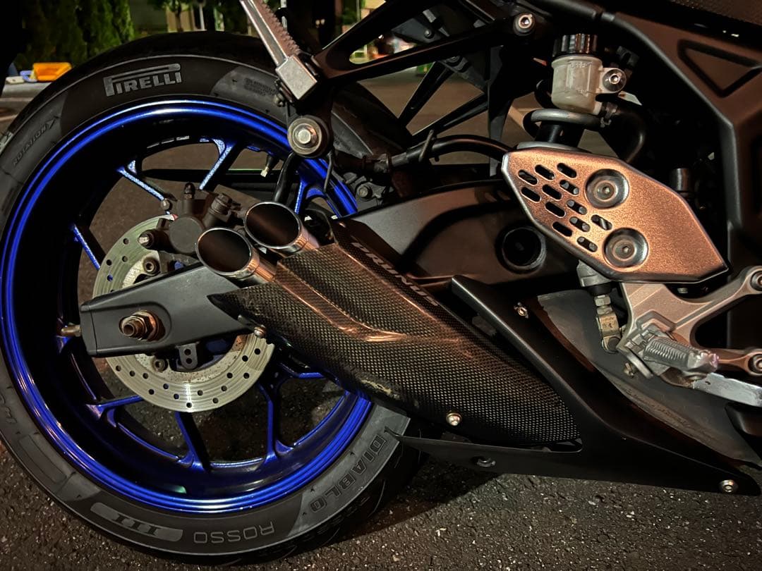 YZF-R25/R3 純正PRUNUSマフラー