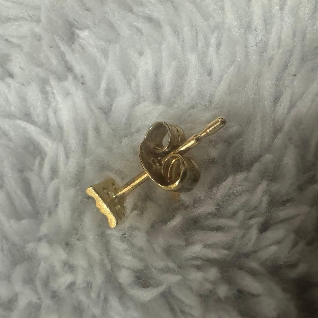 エターナルライツスタッドピアス　K18 片耳