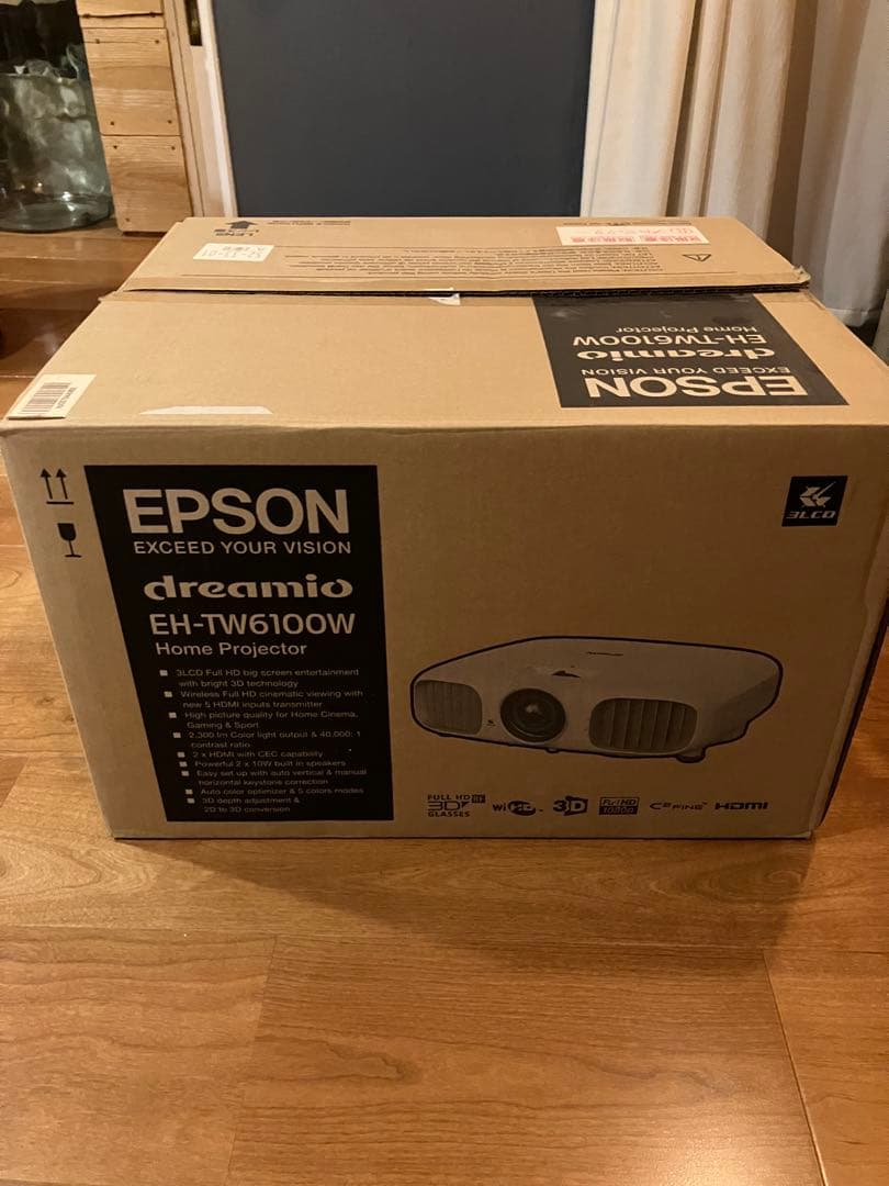 エプソン dreamio プロジェクター EH-TW6100W