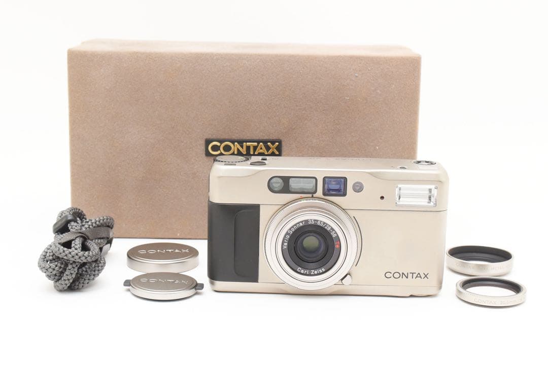 完動品　高級フィルムカメラ　CONTAX TVS