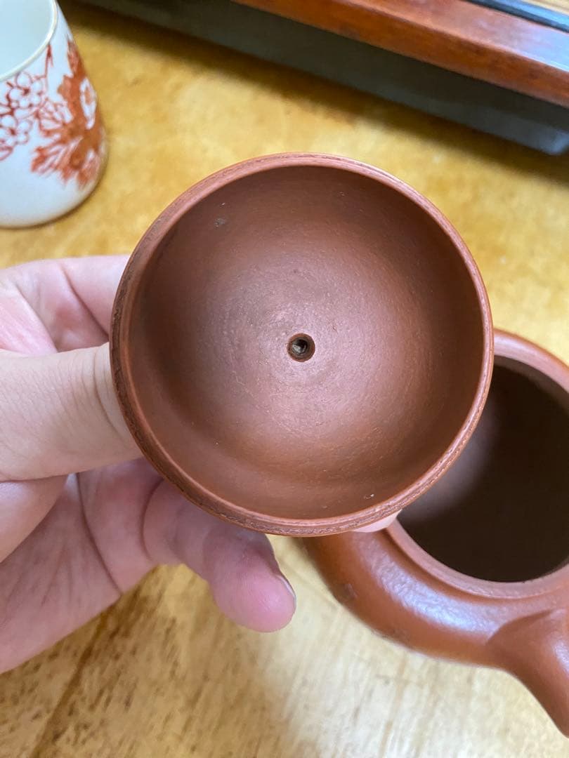 朱泥 急須 唐物 老一厂 茶道 中国 大紅袍