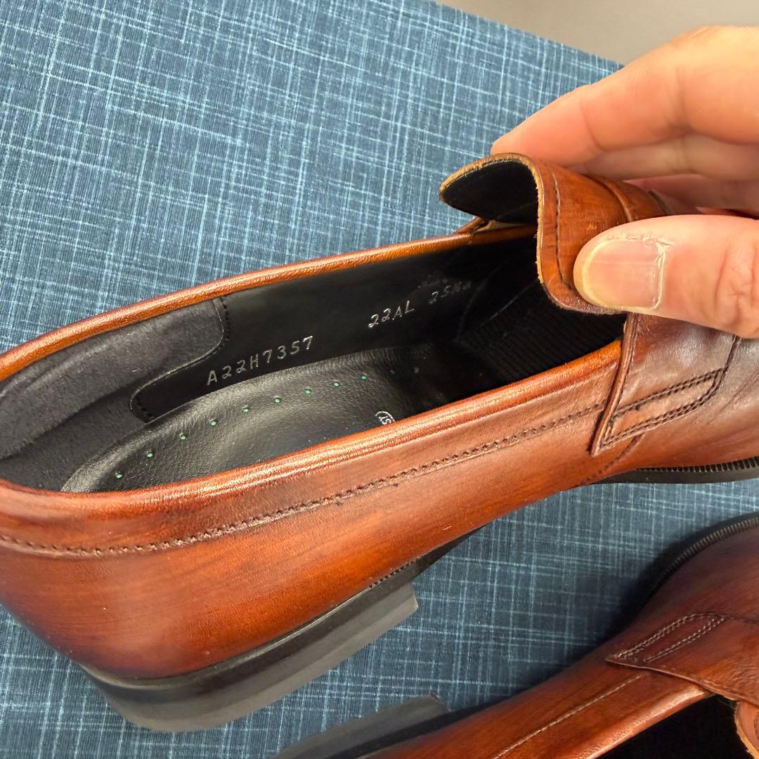 新品 リーガル 22AL ローファー 25.5 ブラウン