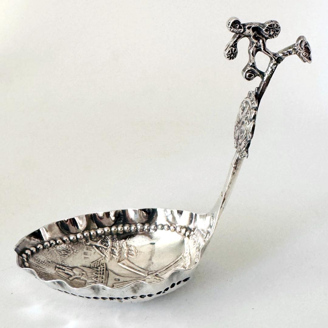 ★1989年代 英国★純銀製/キャディー/スプーン/イギリス/925/ロンドン