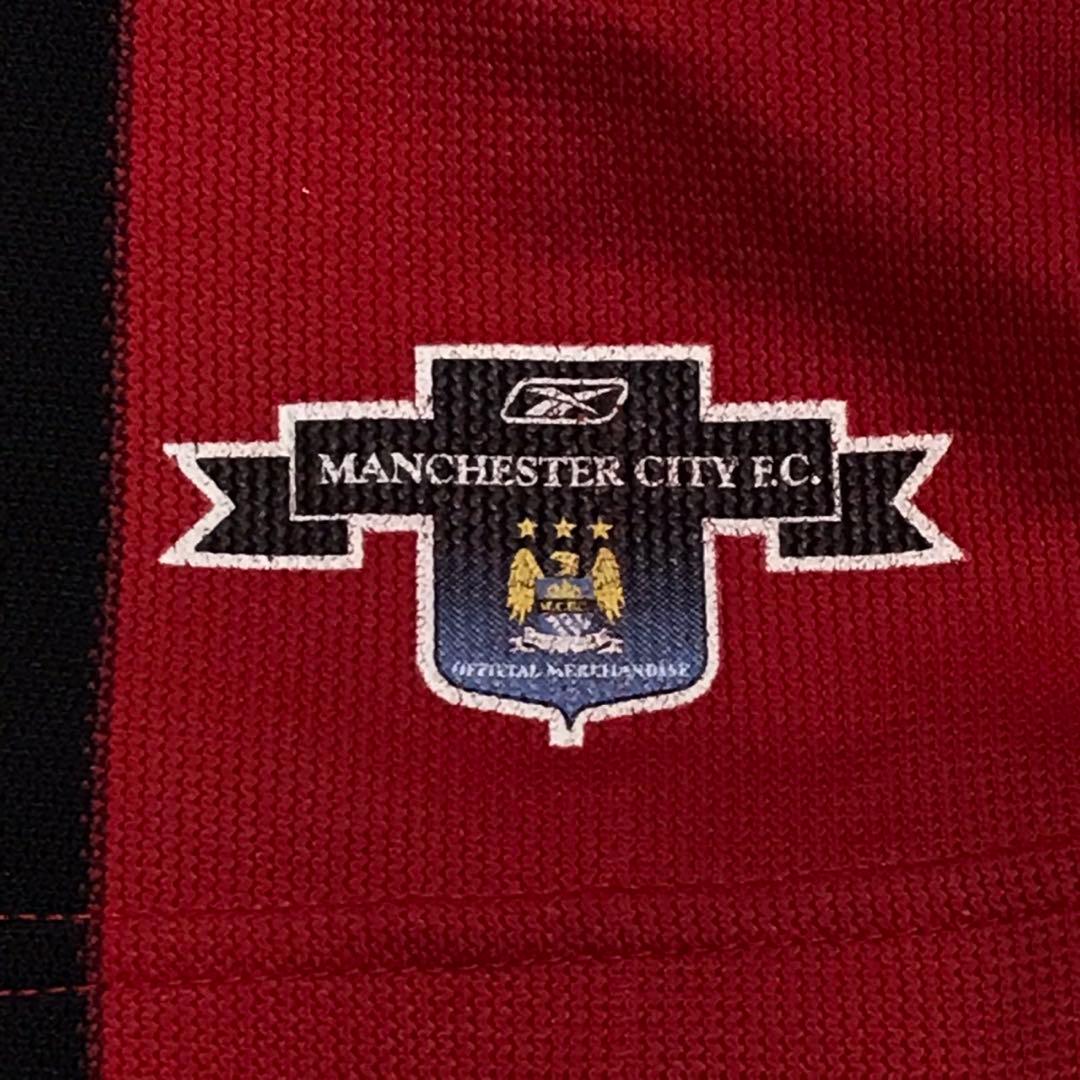 2003-2004 リーボック×マンチェスターシティ　長袖サッカーユニフォーム