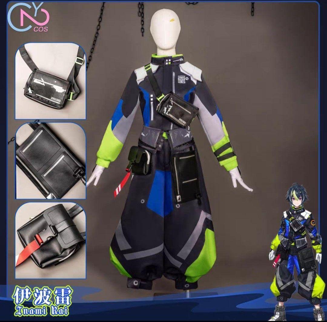 にじさんじ 伊波ライ コスプレ衣装 ウィッグ フルセット