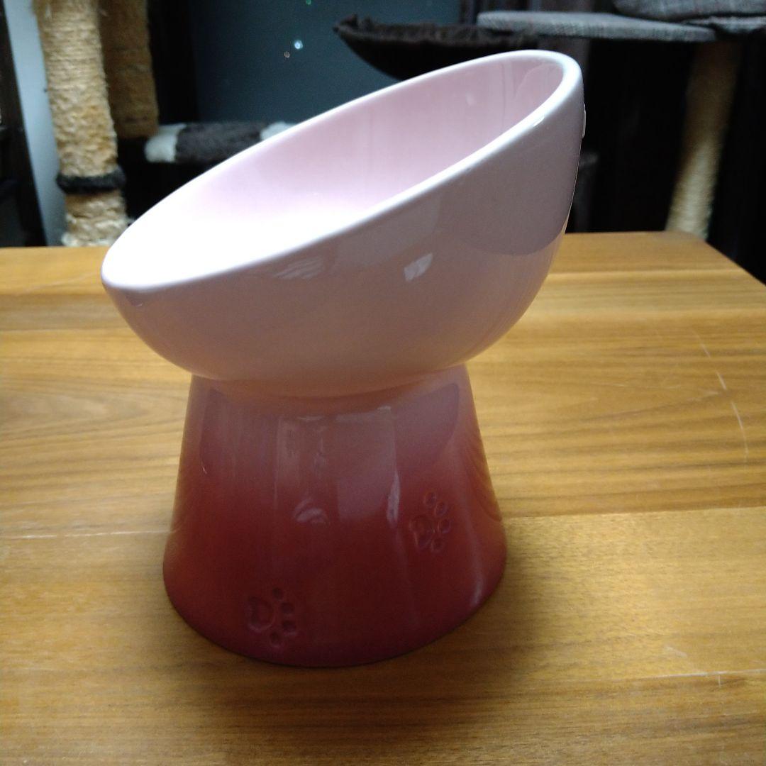 LE CREUSET 犬用食器 ピンク 陶器製
