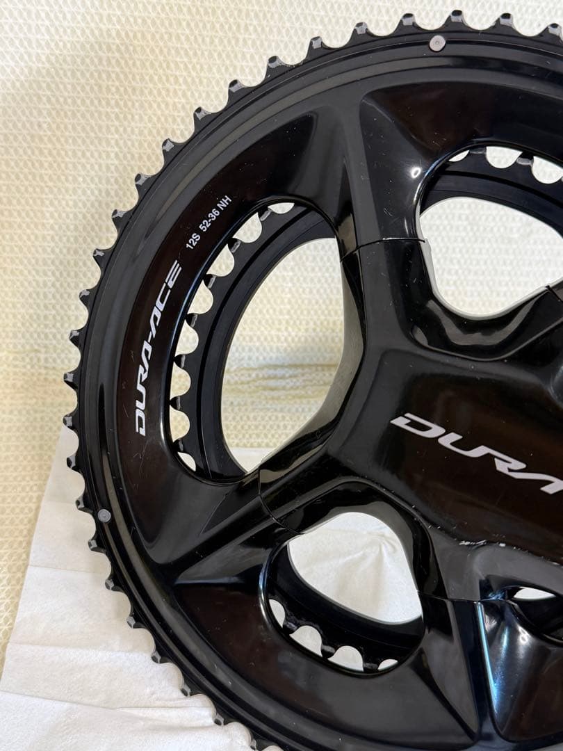 デュラエース12s仕様のfc-09 170mm 52/36 DURA-ACE