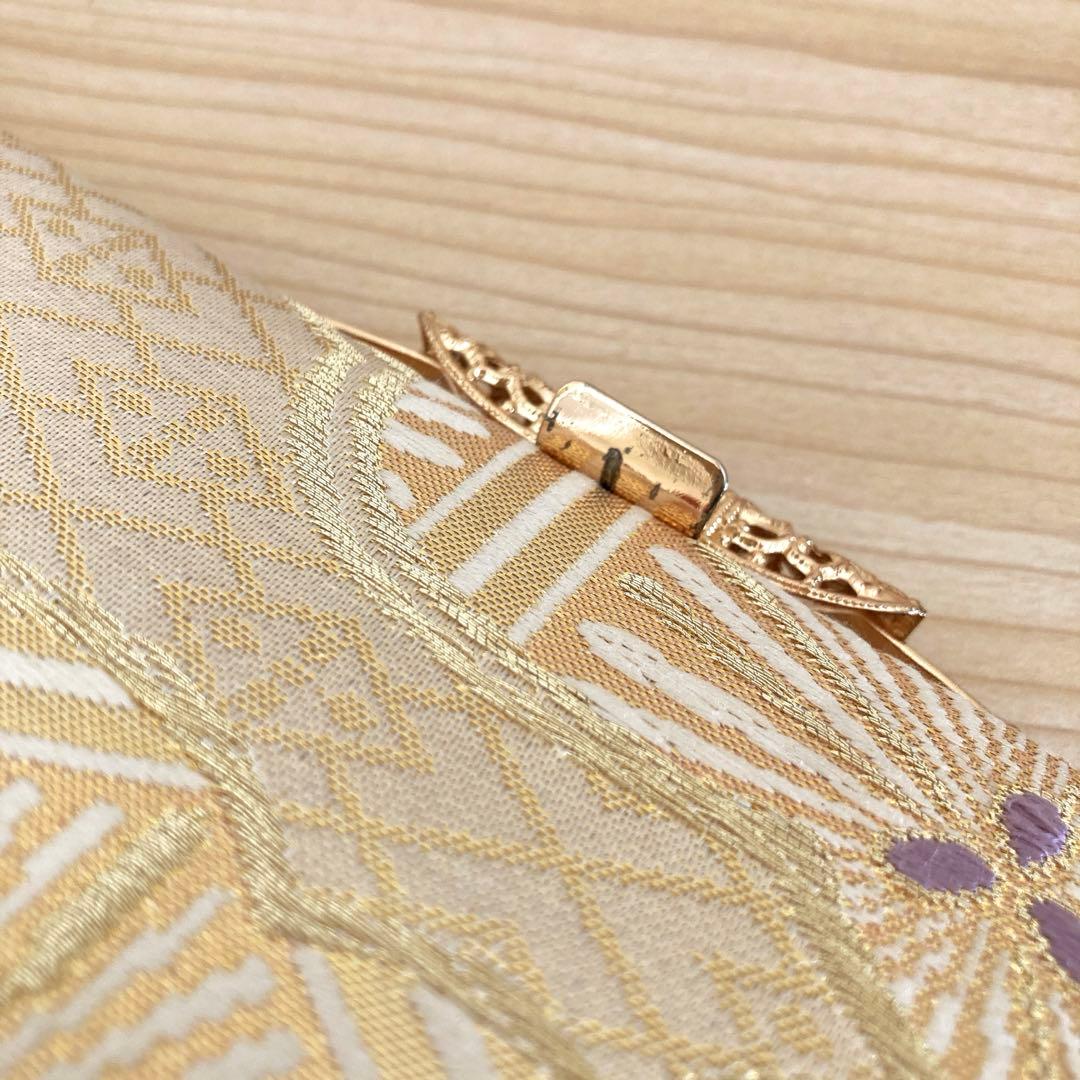 礼装　和装バッグ草履セット　金銀糸　結婚式　入学式　成人式