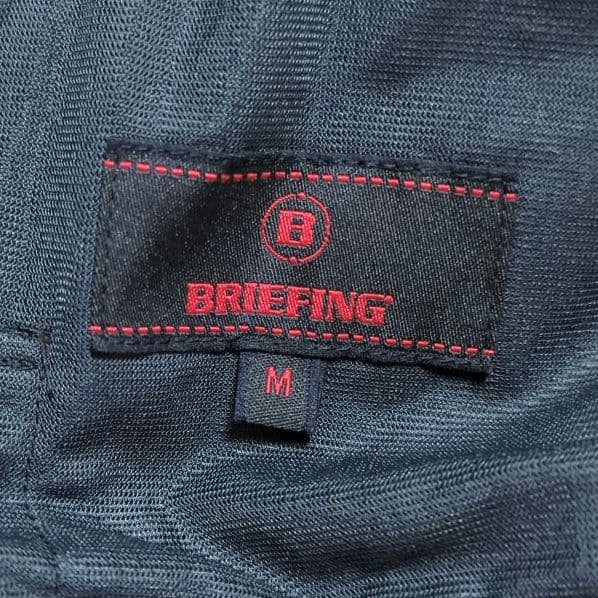 ブリーフィング　フリース　プルオーバー　フーディー　ブラウン M