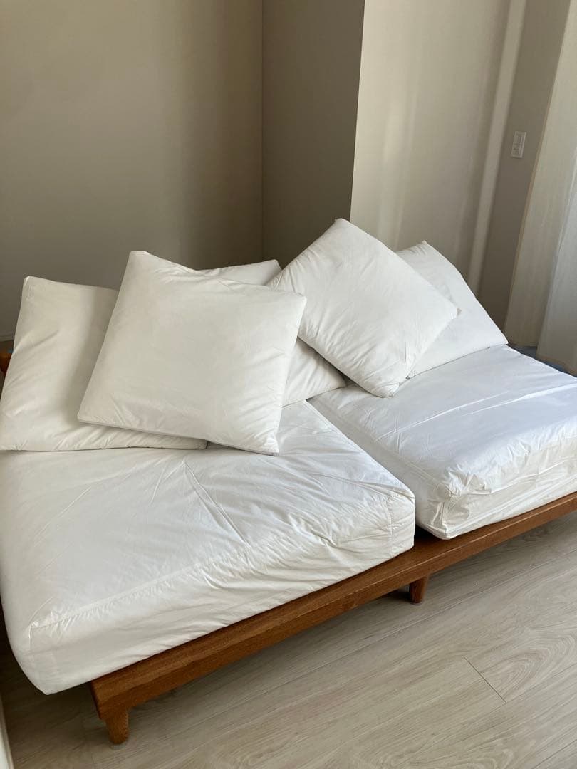 リセノ AGRA 3人掛けソファ カバー無し