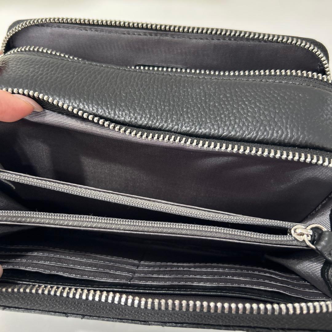 みんた　ear ブラック2WAYショルダーバッグ