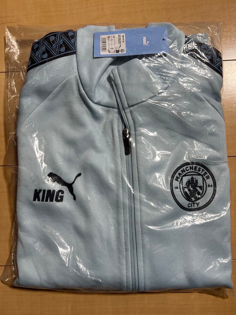 マンチェスターシティー25/26 公式アンセムジャケット　Lサイズ　新品タグ付き