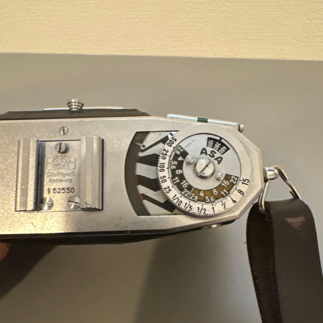 【整備済】Zeiss Ikon Contessa 35露出計作動