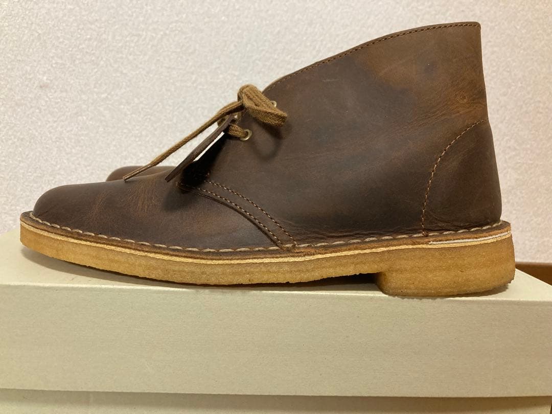 新品　Clarksクラークス　デザートブーツ ビーズワックス