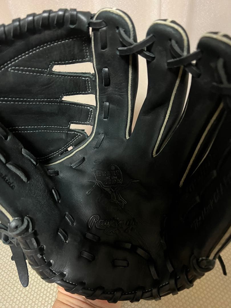 ローリングス DUALPALM 野球 グローブ ブラック 本革