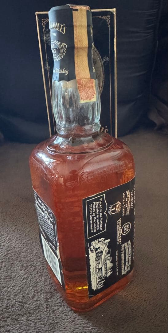 古酒　ジャックダニエル　1979 税関スタンプ　未開栓　ウイスキー