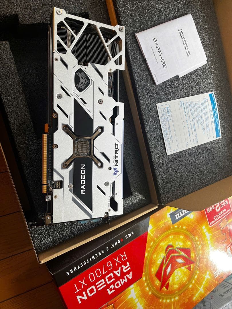 グラフィックボード・グラボ・ビデオカード Saphire RX6700XT 12GB Nitro+