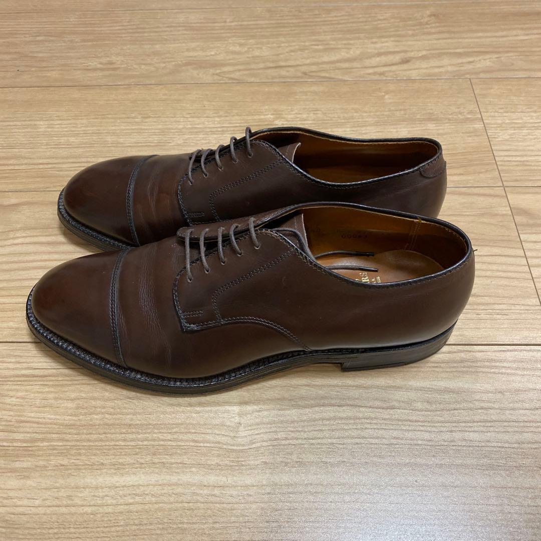 ダークブラウン レザー ドレスシューズ