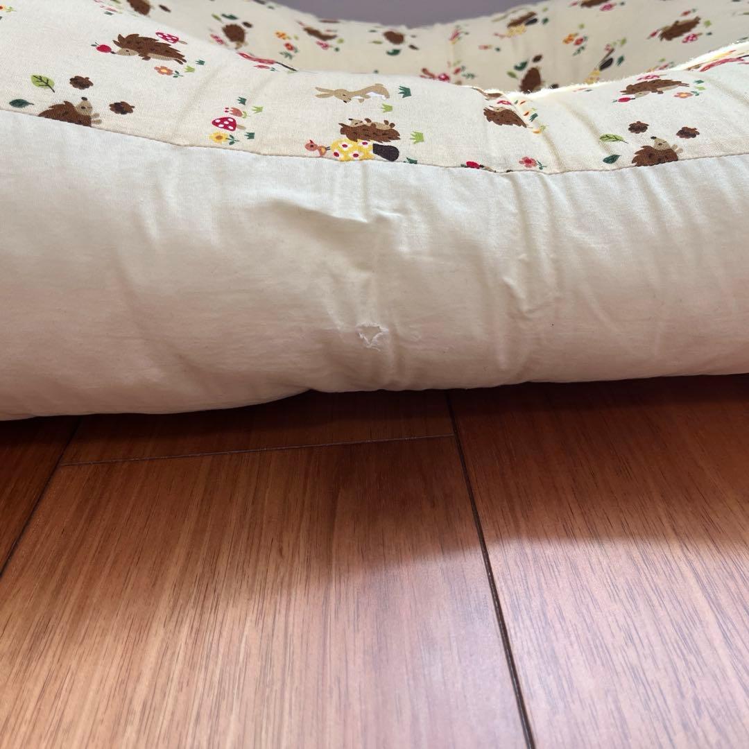 天使の寝床　ピンク　ベビーベッド　青葉