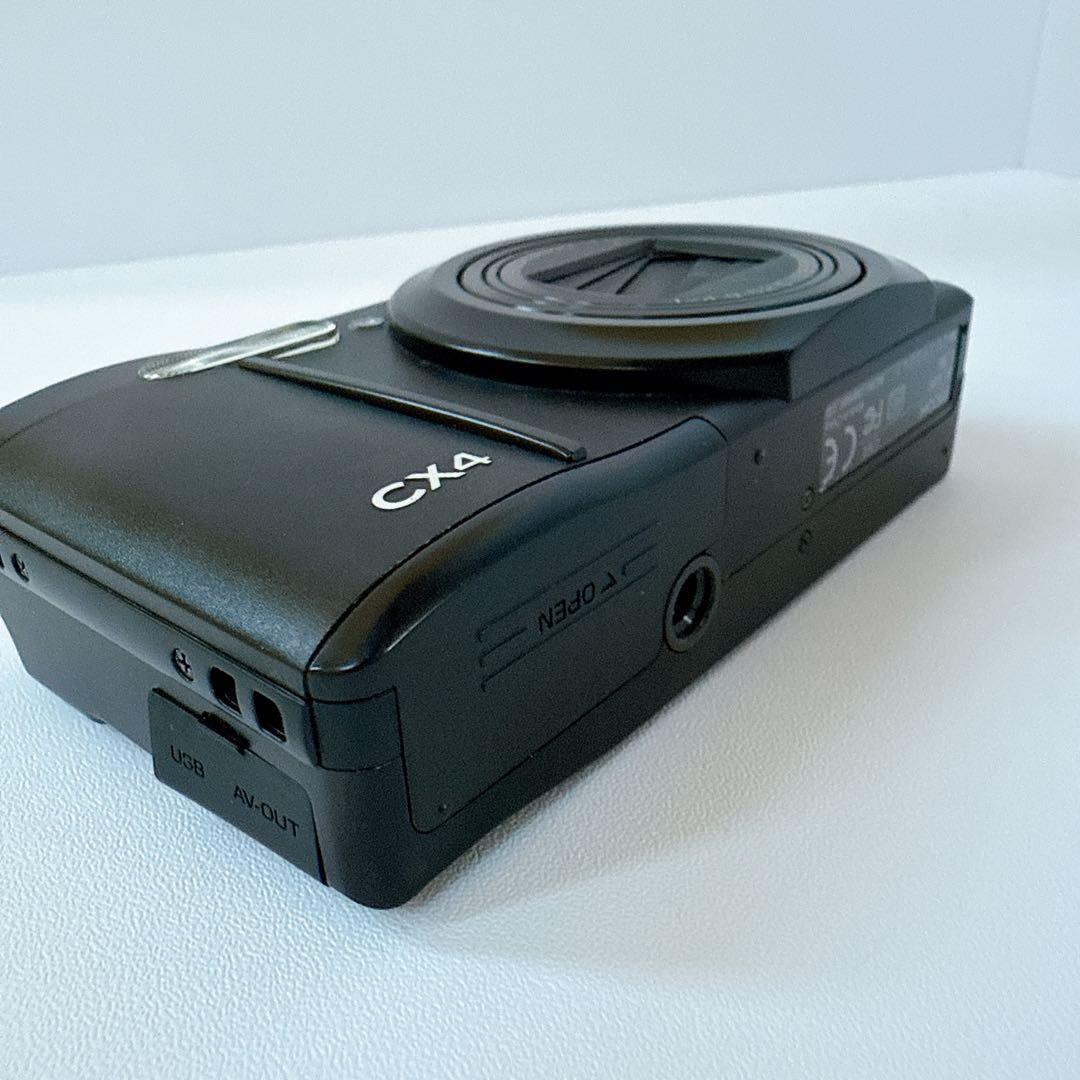 【動作確認済】リコー CX4 ブラック デジタルカメラ オールドデジカメ