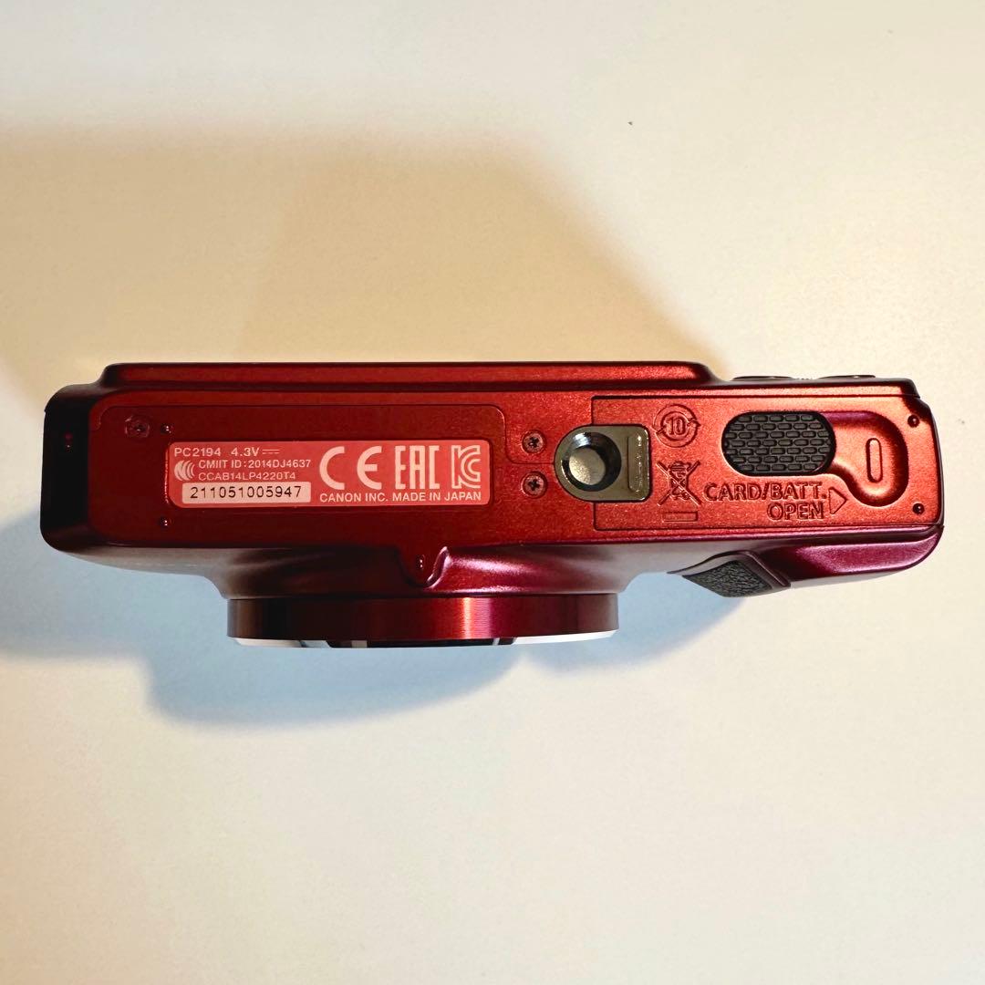 Canon SX710 HS コンパクトデジタルカメラ レッド