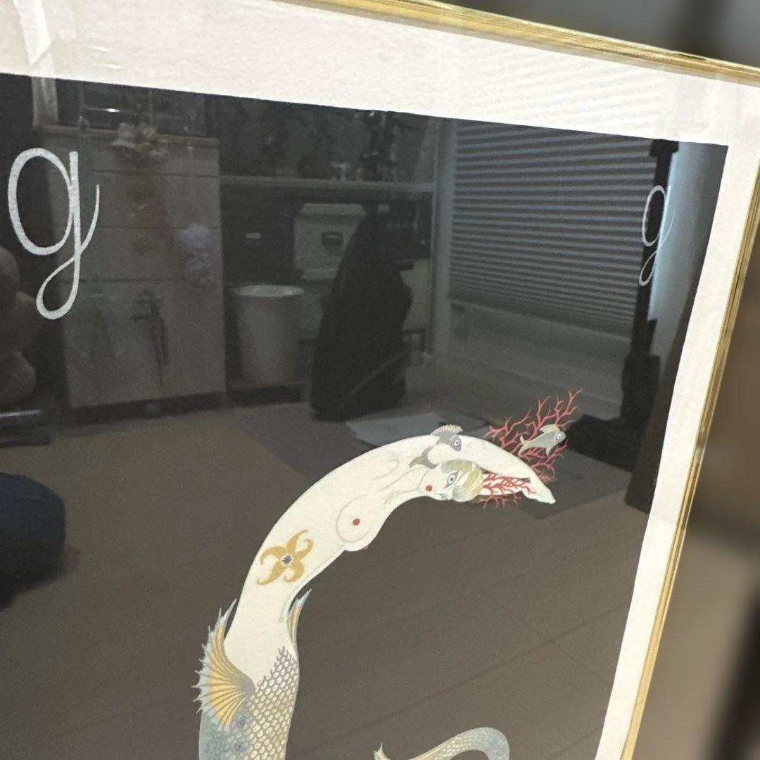 エルテ（Erte）の「アルファベットシリーズ」の「G」