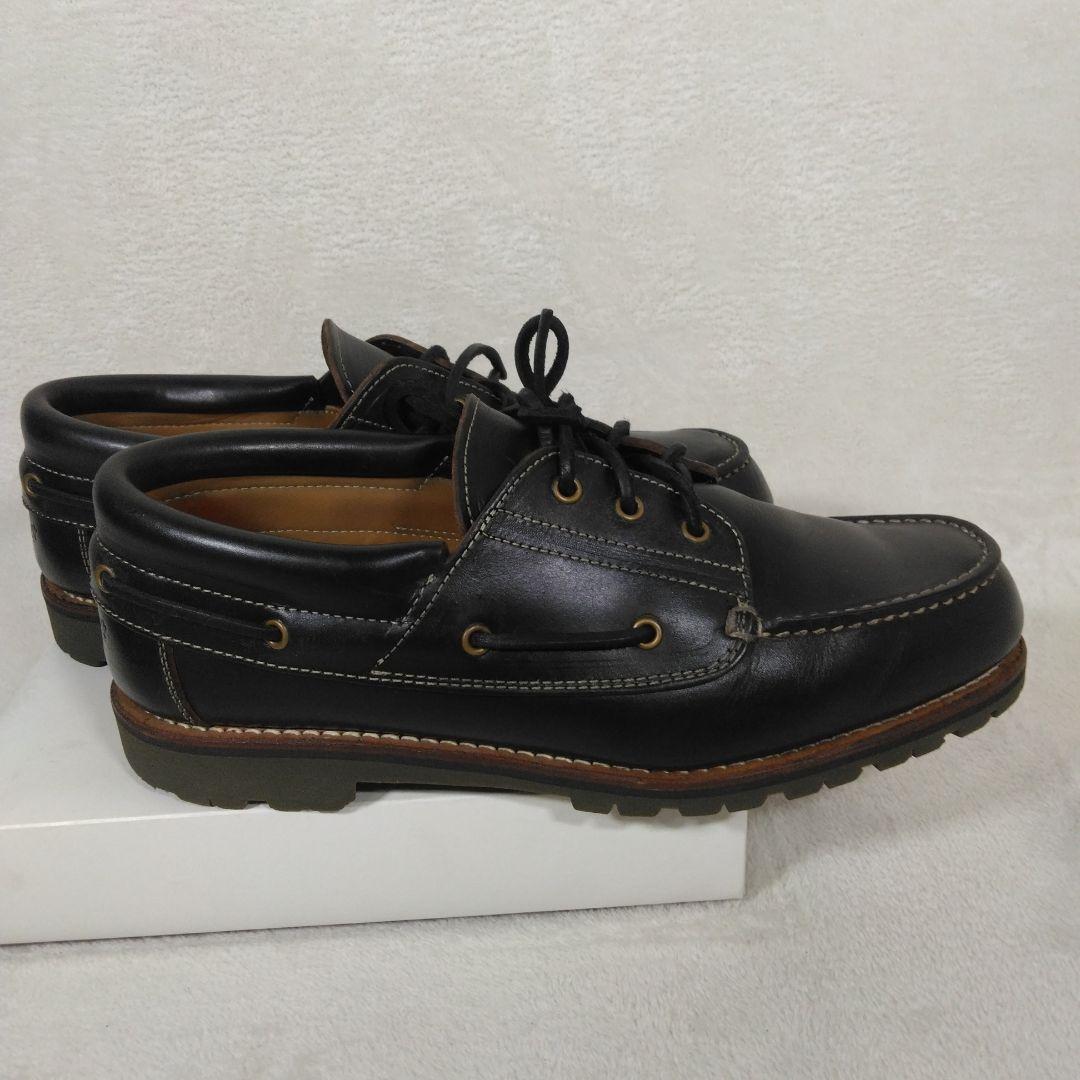 danner vibram 黒レザー モカシン シューズ