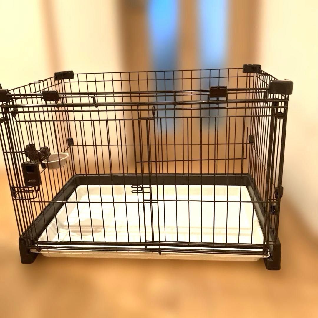 Richell /犬用ケージ　もっとお掃除簡単ペットサークル 小型犬用　訳あり