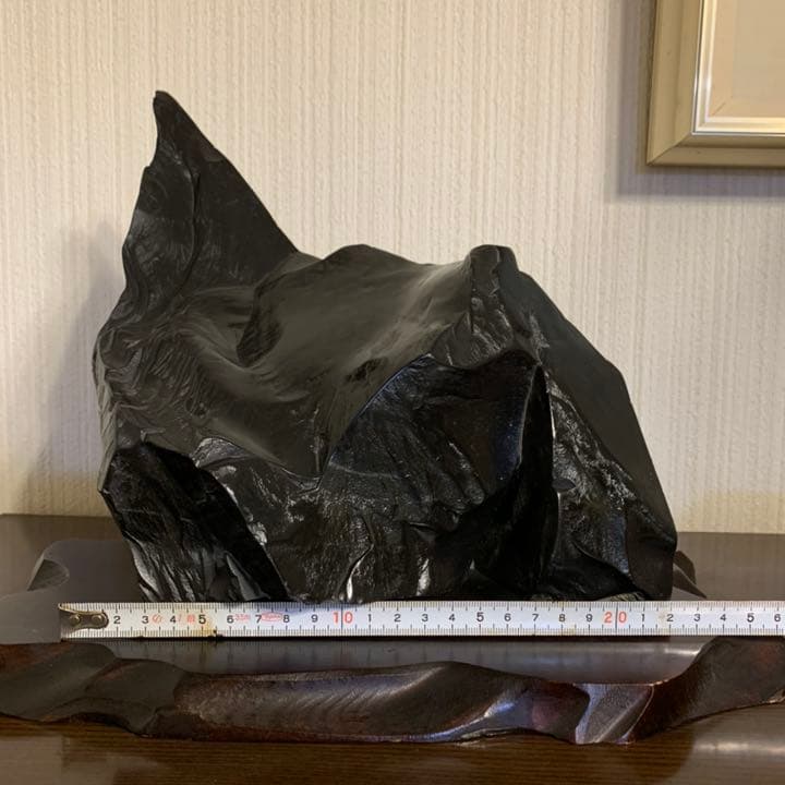 那智黒石　熊野　置き台おまけ可能