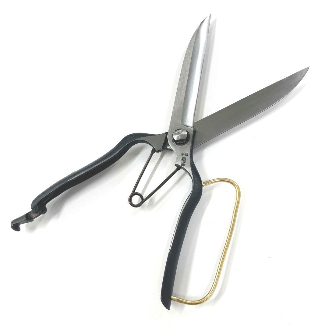 飛庄 片手刈込鋏 （両刃） 270mm 金止 ガード付 PS-34 根切鋏 輪付