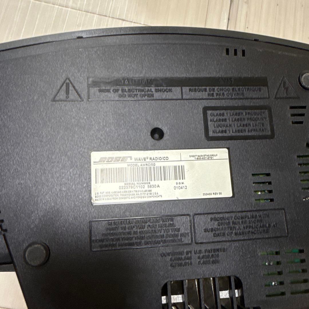 BOSE ウェーブレディオCD